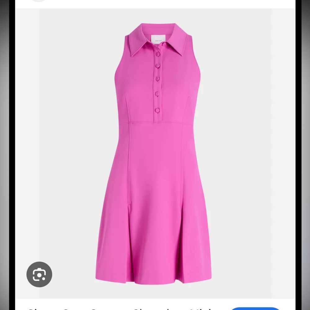 Cinq a Sept Cassette sleeveless Mini Polo Dress Size O